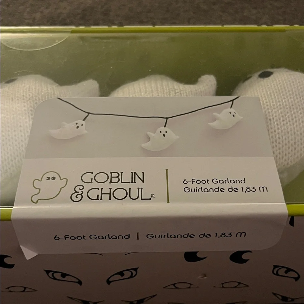 Goblin & Ghoul 6ft. Ghost Garland